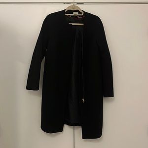 J. Crew Women’s Black Overcoat